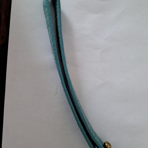 Brahmin Wristlet Strap soft aqua - Picture 6 of 7